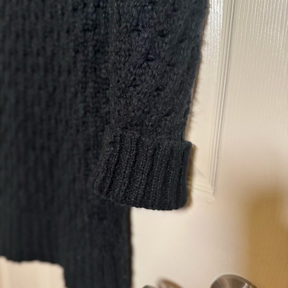 Free People Button Collar Knit Sweater Dress Gray size Small - Picture 10 of 14